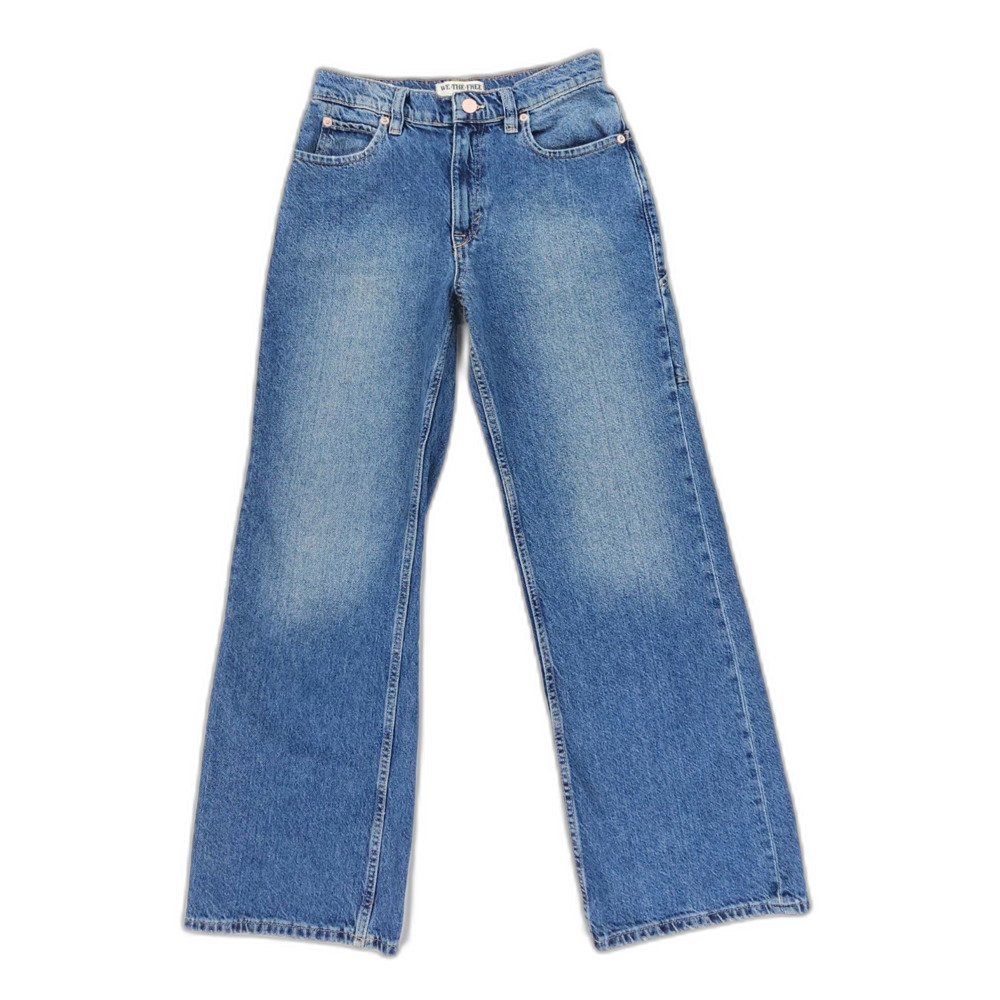 NEW Free People Tinsley Baggy High-Rise Jeans Beachy Boho Grunge Indie Urban Y2k
